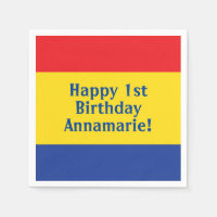 Primary Colours Birthday Party