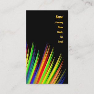 Primary Colours Business Card