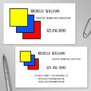 Primary Colours Creative Marketing Business Card
