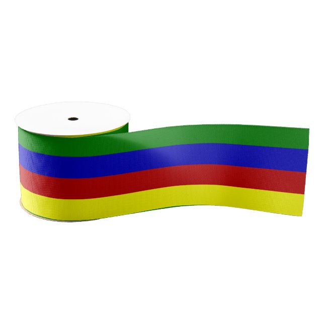 Primary Colours FAT STRIPES-Grosgrain Ribbon Grosgrain Ribbon (Spool)