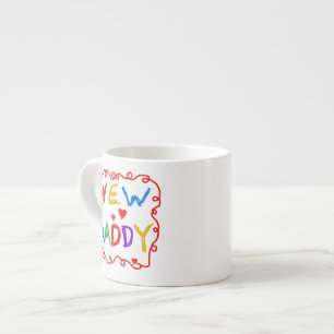 Primary Colours New Daddy Gifts Espresso Cup