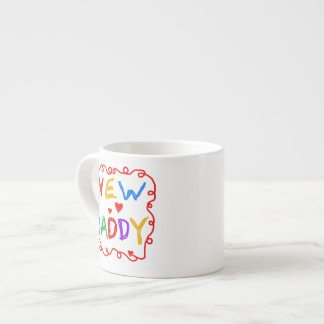 Primary Colours New Daddy Gifts Espresso Cup