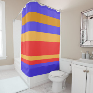 Primary Colours Shower Curtain