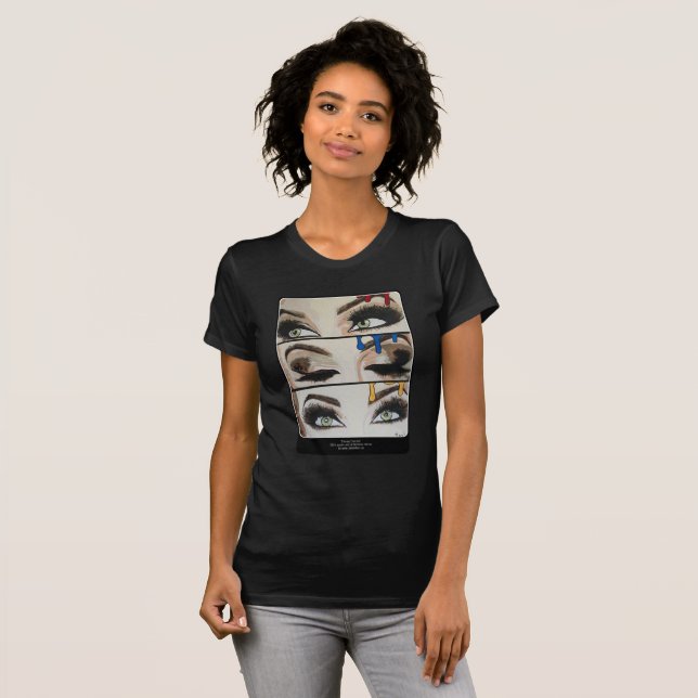 ‘Primary Concern’ Painting on a  T-Shirt (Front Full)