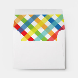 Primary Criss Cross Personalised Envelopes