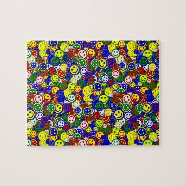 Primary Face Beads,BLUE-JIGSAW PUZZLE (Horizontal)