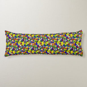 Primary Face Beads,YELLOW-BODY PILLOW