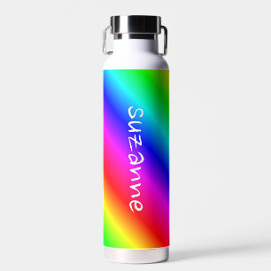 Primary Rainbow Gradient Water Bottle