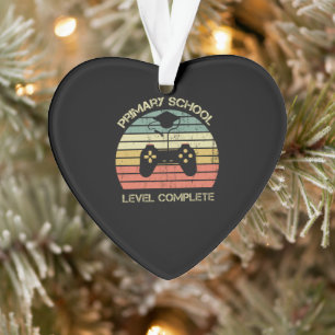 Primary school level complete gamer ornament