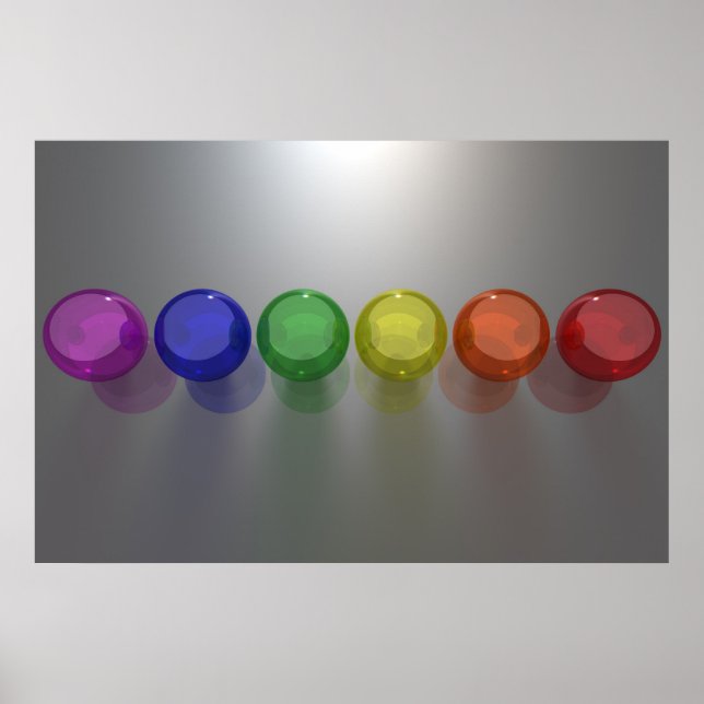 Primary Spheres Poster (Front)