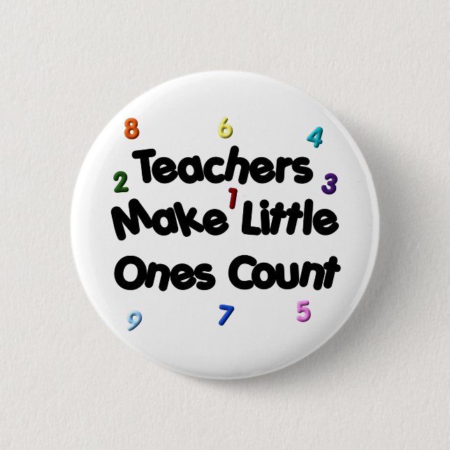 Primary Teacher Button (Front)