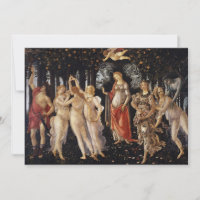 Primavera, Allegory of Spring by Sandro Botticelli