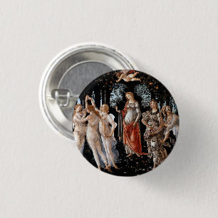 Primavera Botticelli 3 Cm Round Badge