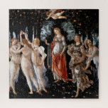 Primavera Botticelli Jigsaw Puzzle<br><div class="desc">Primavera by Botticelli. Classic multi-figure portrait in nature. Reproduction of famous works of art  images in the public domain.</div>