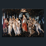 Primavera Botticelli Photo Print<br><div class="desc">Primavera by Botticelli. Classic multi-figure portrait in nature. Reproduction of famous works of art  images in the public domain.</div>