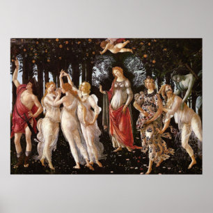 Primavera, Botticelli Poster