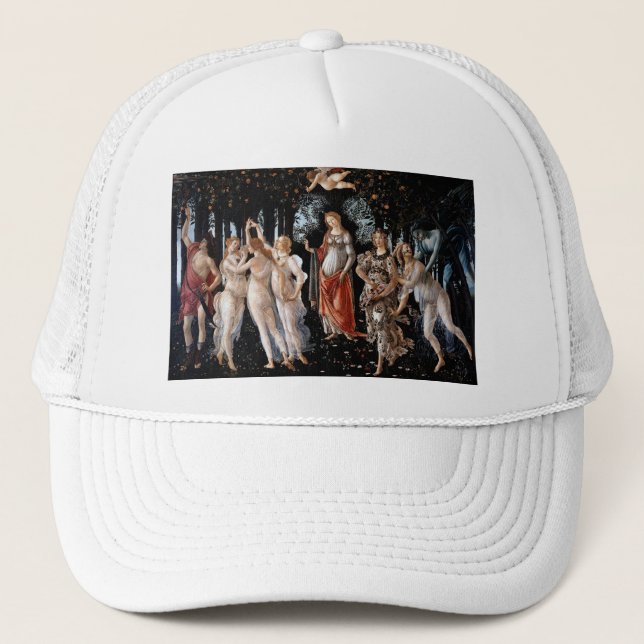 Primavera Botticelli Trucker Hat (Front)