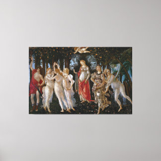 Primavera by Sandro Botticelli (c 1470-80) Canvas Print