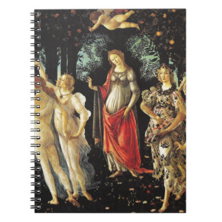 Primavera by Sandro Botticelli Spiral Notebook