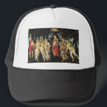 Primavera by Sandro Botticelli Trucker Hat<br><div class="desc">'Early Renaissance' beautiful images from legendary artists</div>