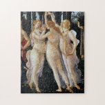 Primavera (detail), Sandro Botticelli, 1482 Jigsaw Puzzle<br><div class="desc">Sandro Botticelli(1445 – May 17, 1510) was an Italian painter of the Early Renaissance. He belonged to the Florentine School under the patronage of Lorenzo de' Medici, a movement that Giorgio Vasari would characterise less than a hundred years later in his Vita of Botticelli as a ""golden age"". Botticelli's posthumous...</div>