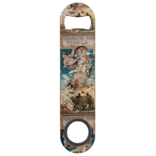 “Primavera en Sevilla” art bottle opener