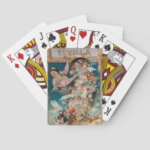 “Primavera en Sevilla” art playing cards