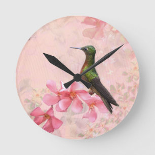Primavera Rosa Clock