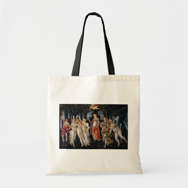 Primavera, Sandro Botticelli, 1482 Tote Bag (Front)