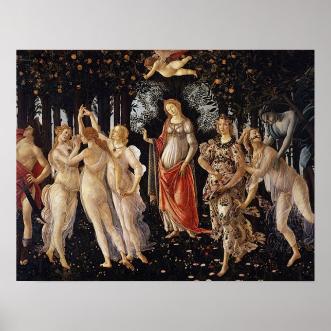 Primavera Sandro Botticelli Poster (Front)