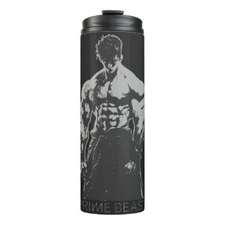 Prime Beast Gym Shirt Anime Bodybuilder Aesthetic Thermal Tumbler