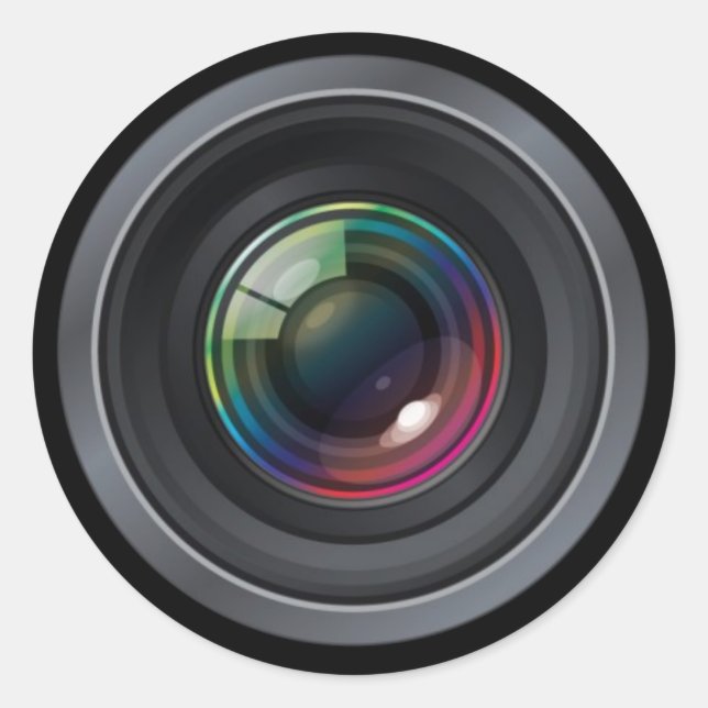 prime classic round sticker (Front)