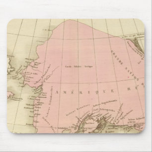 Prime meridians Washington and Paris Mouse Pad
