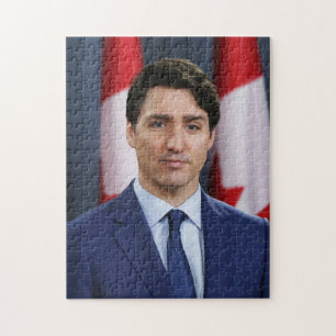 Prime Minister Justin Trudeau Portrait Puzzle