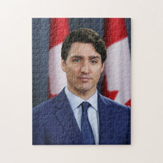 Prime Minister Justin Trudeau Portrait Puzzle