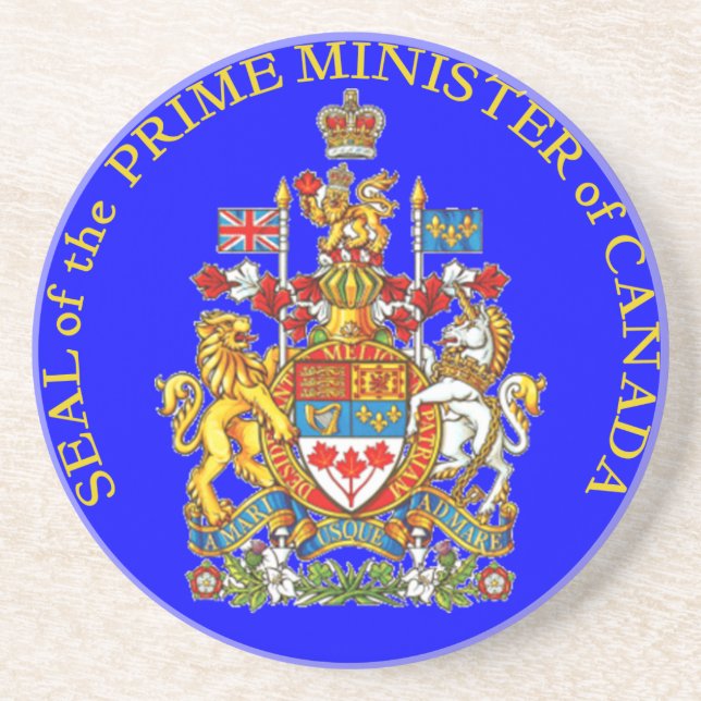 Prime Minister of Canada Coaster (Front)