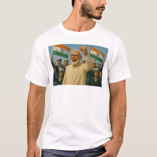 Prime Minister Salutes Indian Navy T-Shirt