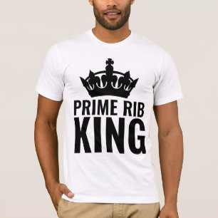 PRIME RIB KING MEN'S T-SHIRTS