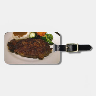 Prime Rib Steak Dinner Luggage Tag