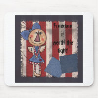 Primitive American Angel- Happy 4th of July