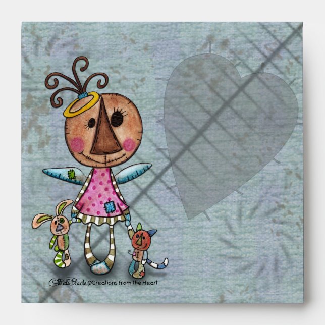 Primitive Angel Keeper of the Animals Envelope (Front)