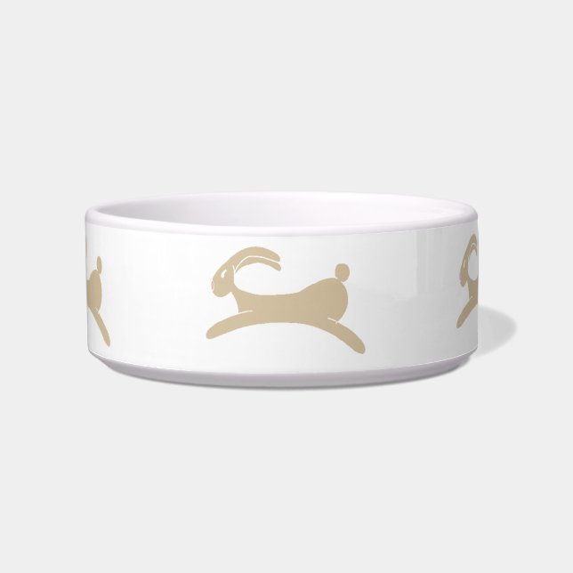 Primitive Bunny Rabbit Bowl (Front)