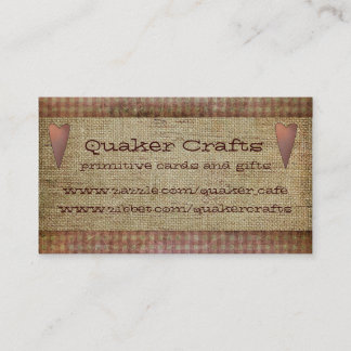 Primitive Business Cards