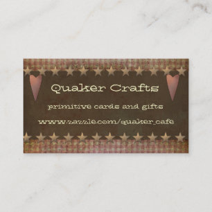 Primitive Business Cards