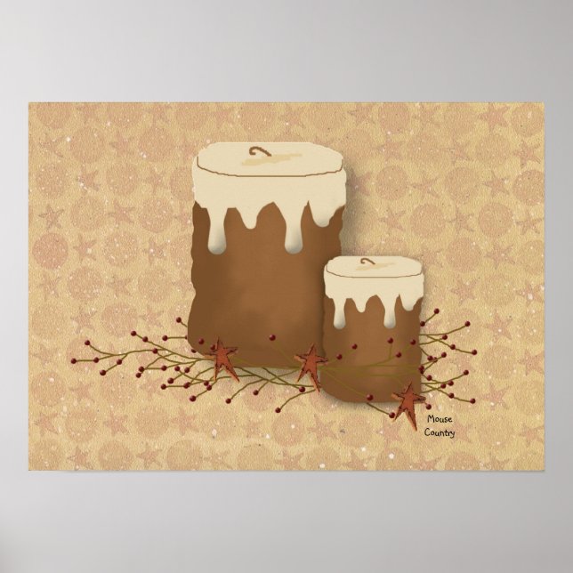 Primitive Candles Poster (Front)