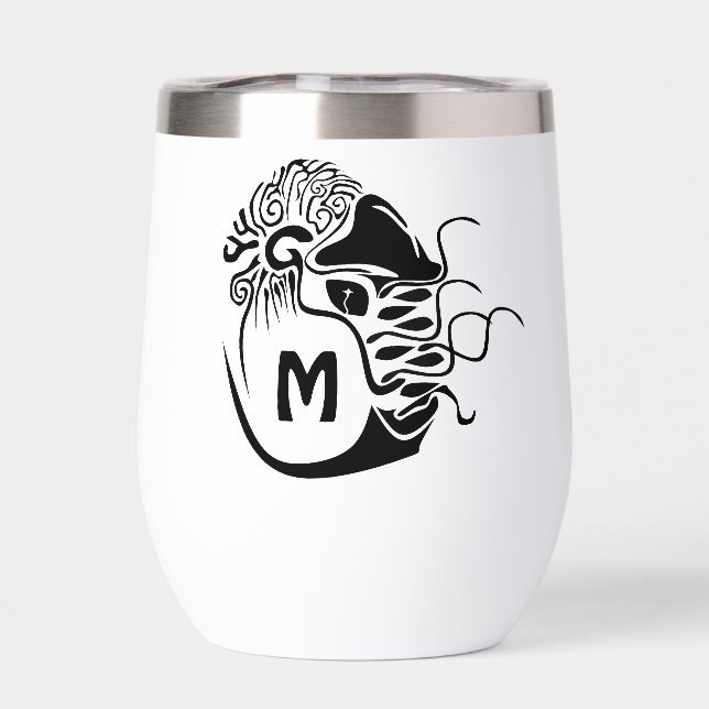 Primitive Chambered Nautilus Monogram (Back)
