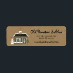 Primitive Christmas House Editable Return Address<br><div class="desc">Primitive Christmas House Editable Return Address Label You can easily personalise your g label by using "personalise template". If you would like to customise the label further such as changing the font or font colour (be sure to change it on any coordinating products you are purchasing for a uniform look)...</div>
