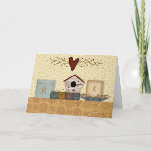 Primitive Collection Note Card