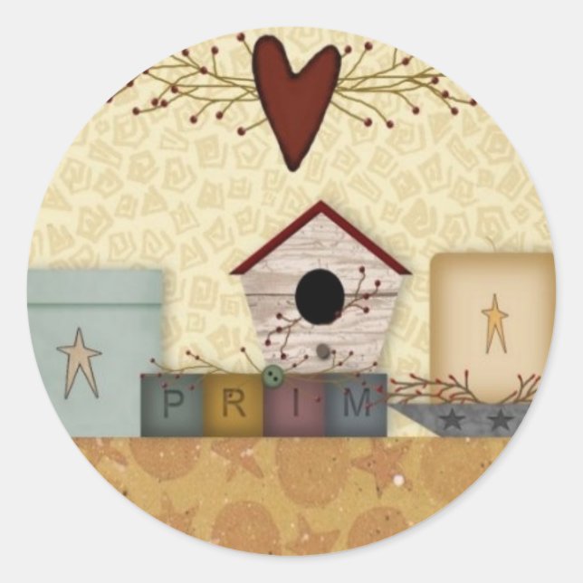 Primitive Collection Sticker (Front)