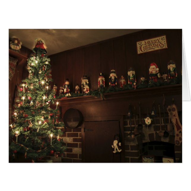 Primitive Colonial Country Christmas Holiday (Front Horizontal)